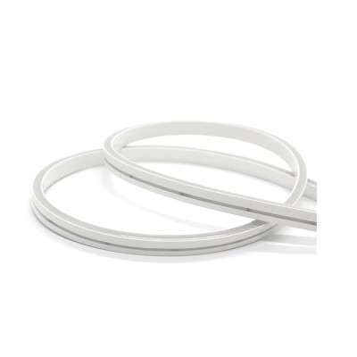 10-meter roll of LED neon light 24V with a 120º beam angle, 12W per meter, dimmable, and IP67 rated.