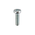 Screw for lamps M4 x 15mm chrome-plated with star-shaped