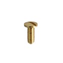 Brass screw for lamps M4 x 12 mm Ø7 mm slotted head