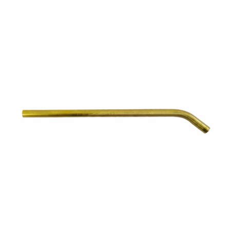 12mm boomerang-shaped tube, 240mm x 40mm, with internal threading.