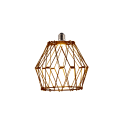 Transformable decorative LED bulb gold 4W E27 screw fitting