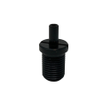Black metal cable suspension clamp