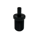 Black metal cable suspension clamp