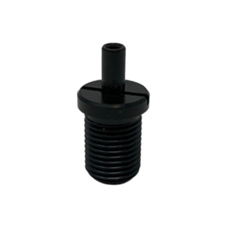 Black metal cable suspension clamp