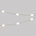 Outdoor garland IP67 6 lights 9 m | LIGHTING DIY