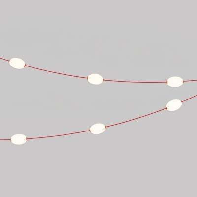 Outdoor garland IP67 6 lights 9 m | LIGHTING DIY