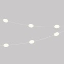 Outdoor garland IP67 6 lights 9 m | LIGHTING DIY