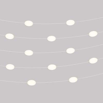 Outdoor garland IP67 12 lights 14 m | LIGHTING DIY
