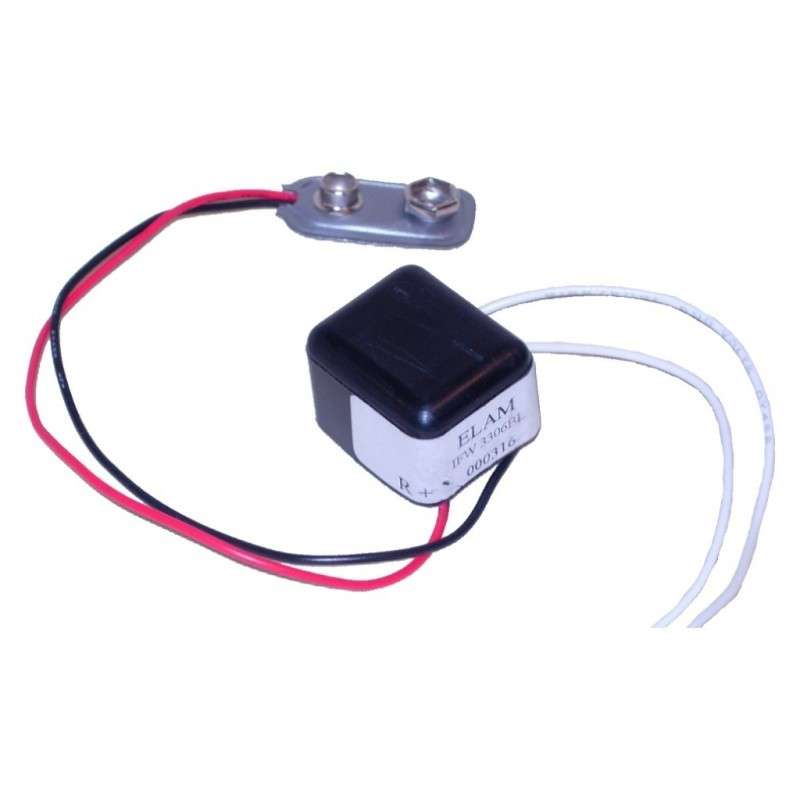 Battery-powered driver exclusive for electroluminescent wire