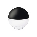 Polycarbonate globe with light pollution prevention
