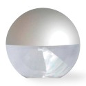 Polycarbonate globe with light pollution prevention
