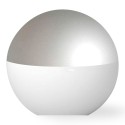 Polycarbonate globe with light pollution prevention