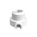 Schuko plug kit porcelain for 20 mm tube | LightingDIY