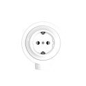 Schuko plug kit porcelain for 20 mm tube | LightingDIY