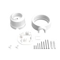 French socket kit porcelain for 20 mm tube | LightingDIY