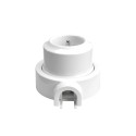 French socket kit porcelain for 20 mm tube | LightingDIY