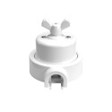 Porcelain diverter switch butterfly nut | LightingDIY
