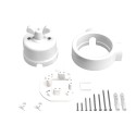 Porcelain diverter switch butterfly nut | LightingDIY