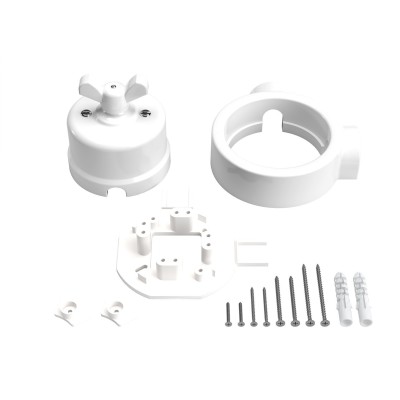 Porcelain diverter switch butterfly nut | LightingDIY