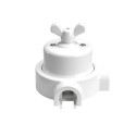 Porcelain diverter switch butterfly nut | LightingDIY