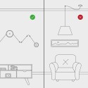 Mini transparent fixing for textile cables | LightingDIY.com