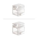 Mini transparent fixing for textile cables | LightingDIY.com