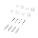 Mini transparent fixing for textile cables | LightingDIY.com
