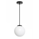 KIT FORMA - Pendant lamp with neckless glass globe