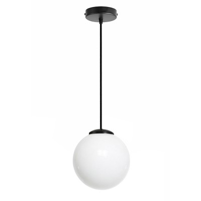 KIT FORMA - Pendant lamp with neckless glass globe