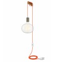 KIT LINEA - Portable lamp with plug and socket