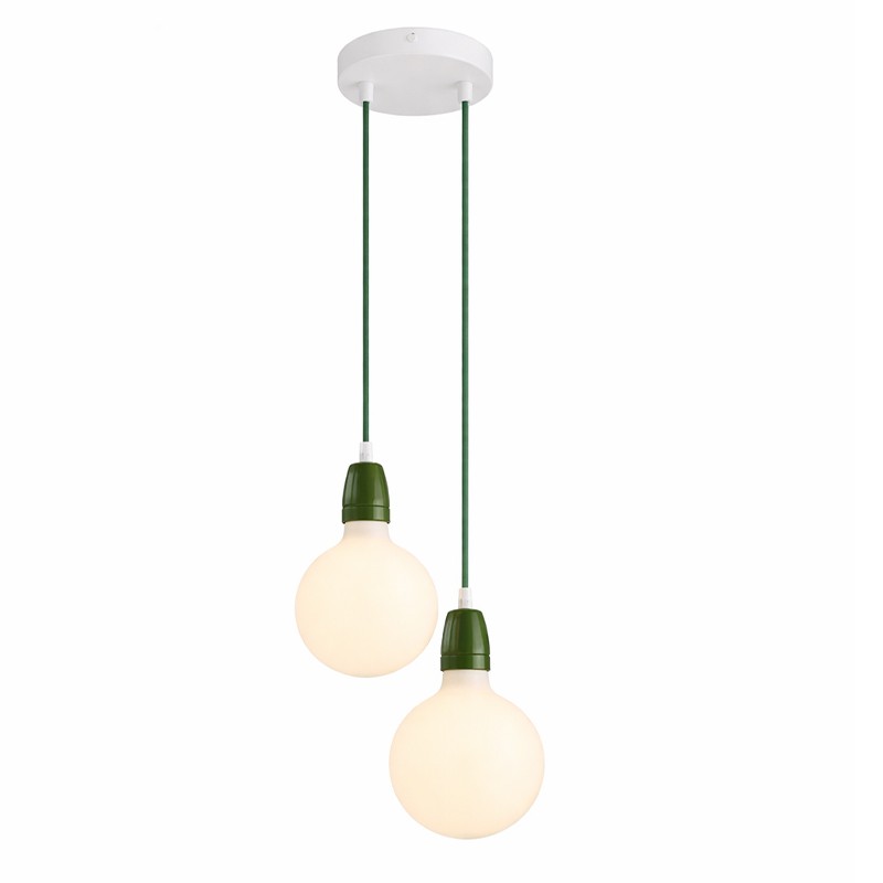 PRODUCTKIT PRIME - Double pendant light for exposed bulb