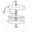 START KIT - For adding counterweights to a lamp base