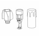 RETRO KIT - For restoring E14 candle wax effect lampholders