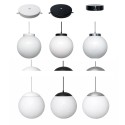 Special globe holder for polyethylene, PMMA, and