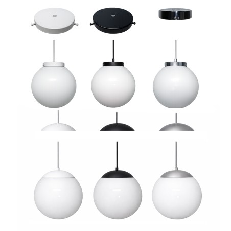 Special globe holder for polyethylene, PMMA, and