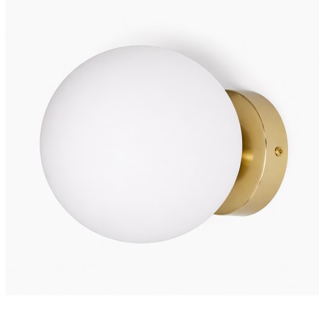KIT LAYER - Wall light with glass globe and G9 bulb