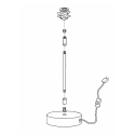 KIT FLOW - Table lamp for lampshade