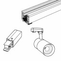 KIT SPACE - Linear spotlight system with ceiling rail