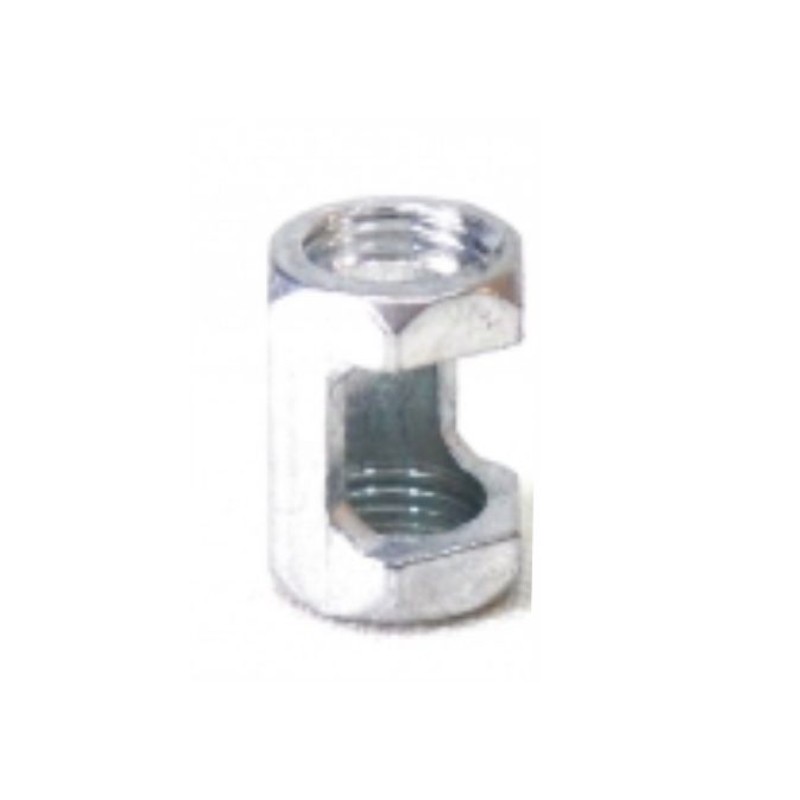 Iron plate with central female thread 10/100 97mm
