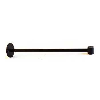 300mm black metal arm with a 2-output M10/100 end