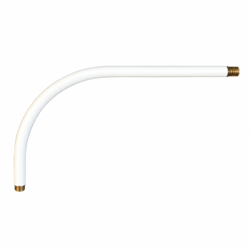White metal arm 200mm x 120mm M10/100