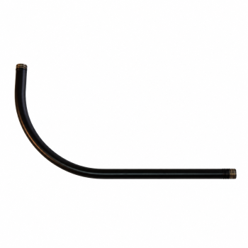 Black metal arm 200mm x 120mm M10/100
