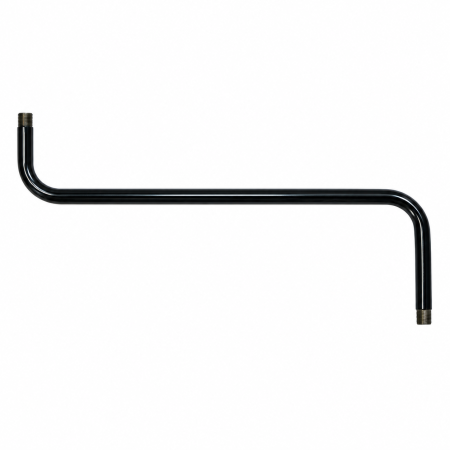 Double flexion metal arm 130mm x 310mm x 60mm M10/100