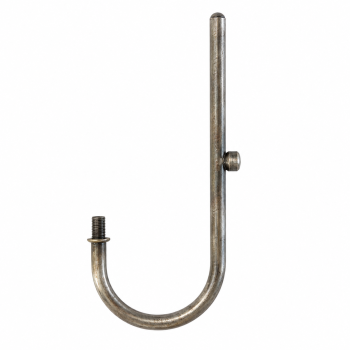 Old gold curved arm 160 mm x 100 mm M10/100