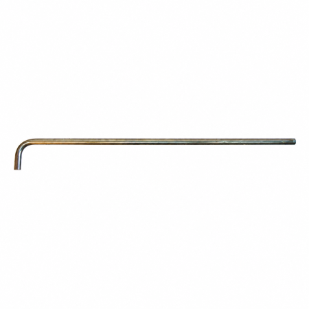 L-shaped metal arm with a diameter of 12mm, 550mm x 60mm