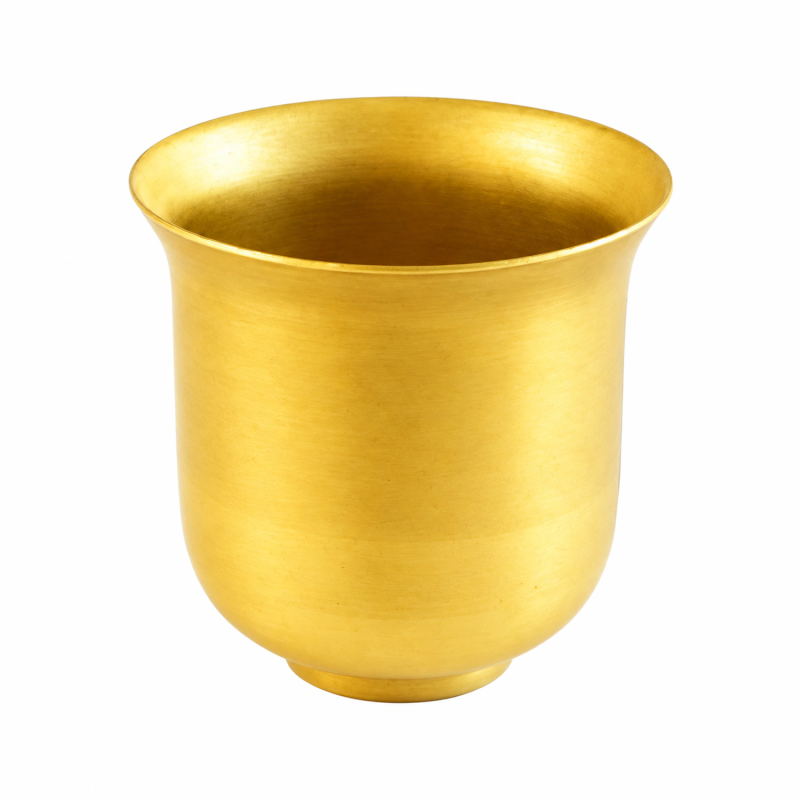 E14 brass bell-shaped lampshade holder Ø29 × 35 mm