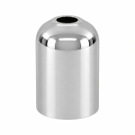 Short lampshade E14 and G9 chrome finish Ø33 × 43.5 mm