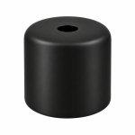 Short E27 lampshade holder Ø42 × 37 mm in three finishes