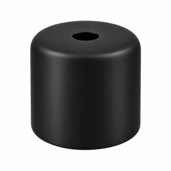Short E27 lampshade holder Ø42 × 37 mm in three finishes