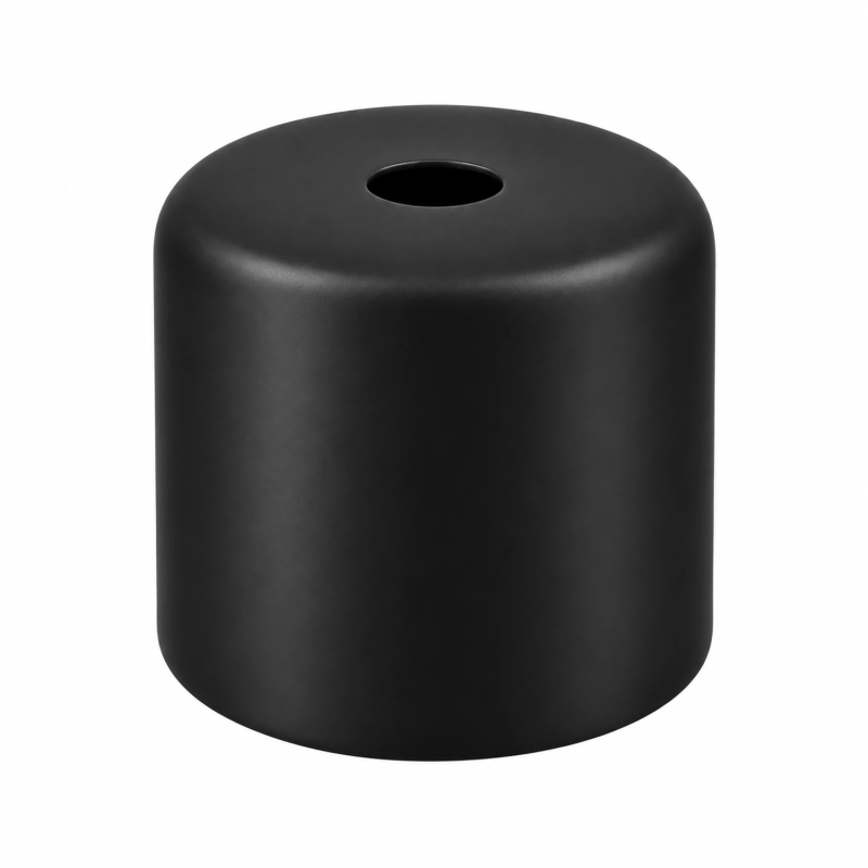 Short E27 lampshade holder Ø42 × 37 mm in three finishes